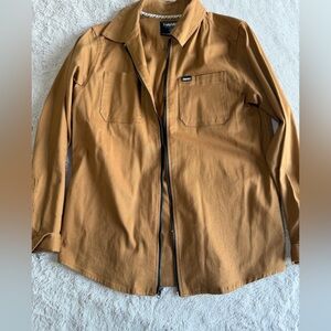 Hawk MenTan Zip-Front Jacket